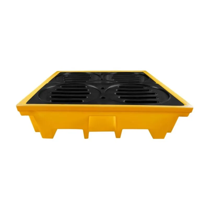 Pallet de Contenção 4 Tambores 380L – Médio